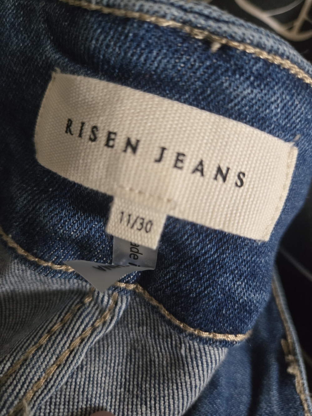 Tummy Control High-Rise Blue Women’s Jeans From Wild Oak Boutique - Picture 4 of 4